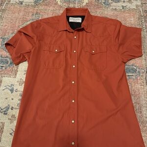 Gentry Country Mens pearl snap athletic performance button up